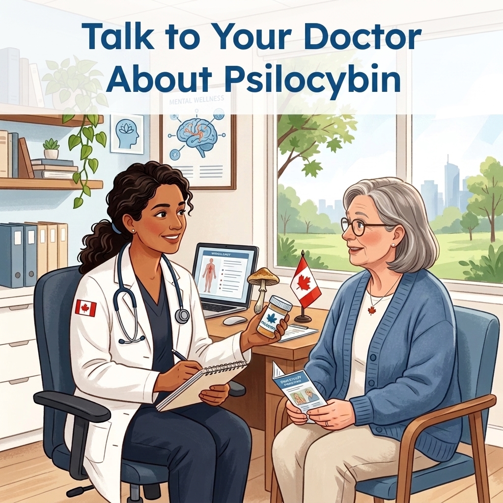 How to Talk to Your Doctor About Psilocybin in Canada | A Complete Guide