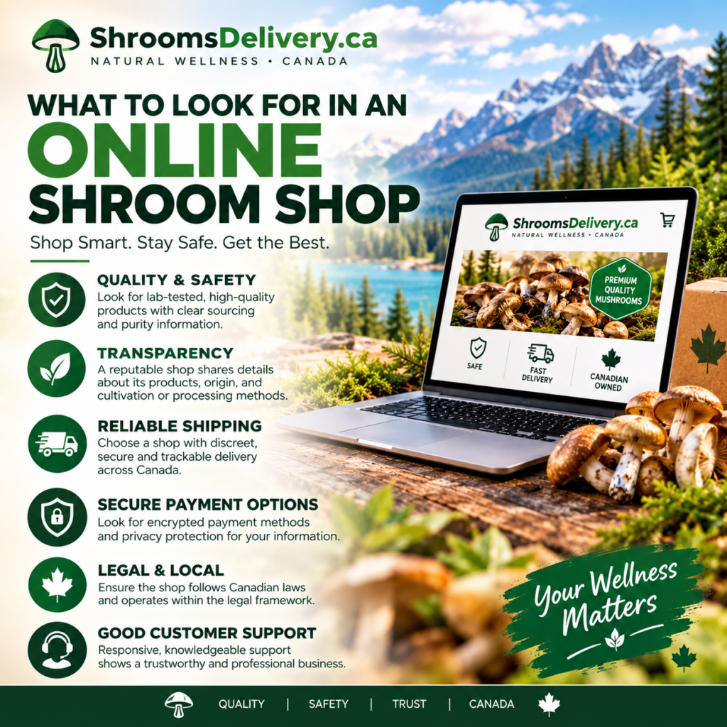 What to Look For in an Online Shroom Shop